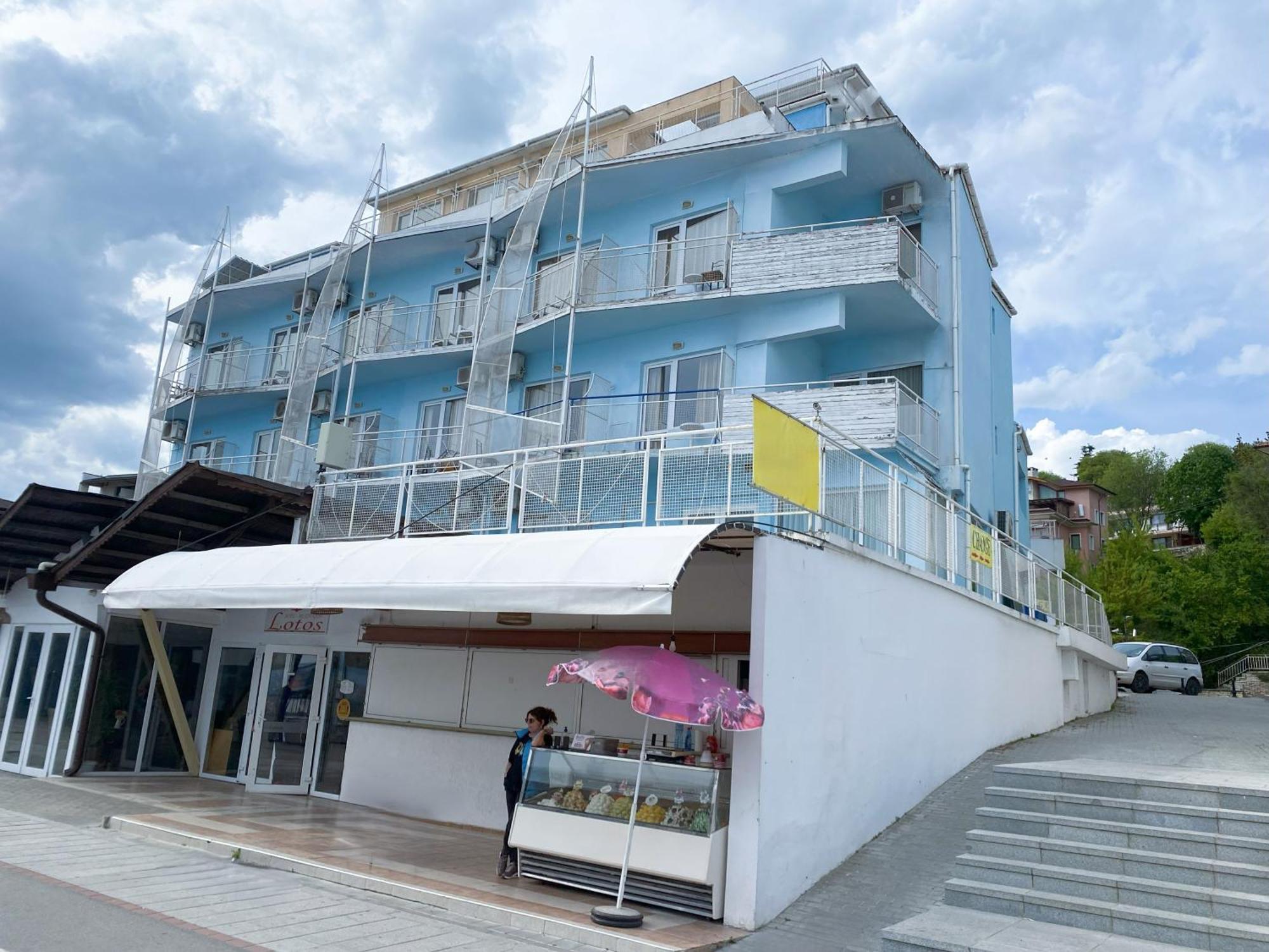 Lotos Hotel Baltschik Exterior foto